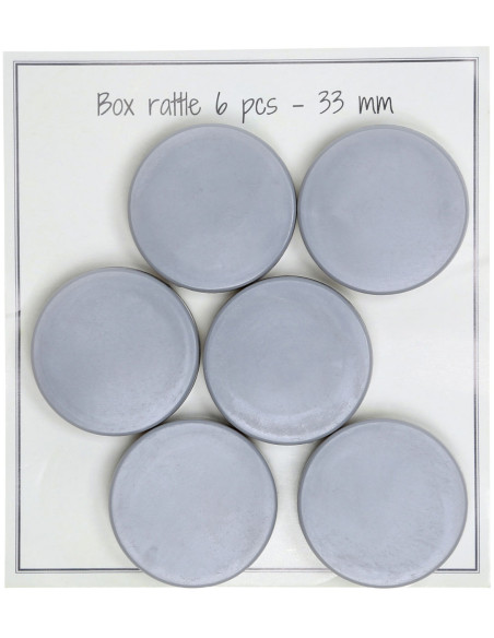 Cajas sonajero 33 mm