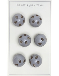 Cascabeles para sonajero de 28 mm