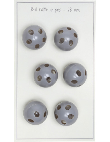 Cascabeles para sonajero de 28 mm