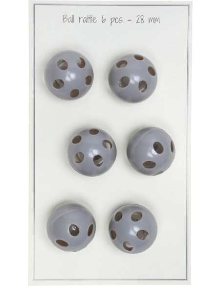 Cascabeles para sonajero de 28 mm