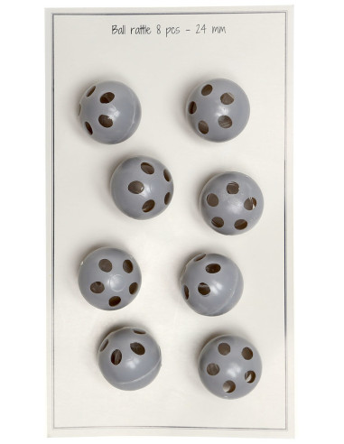 Cascabeles para sonajero de 24 mm