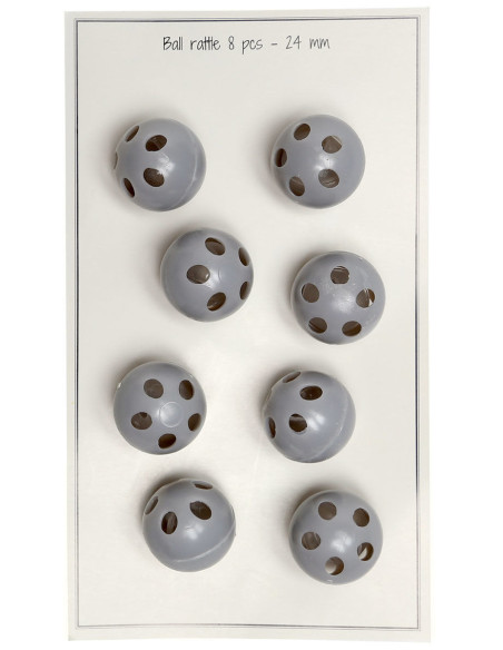 Cascabeles para sonajero de 24 mm