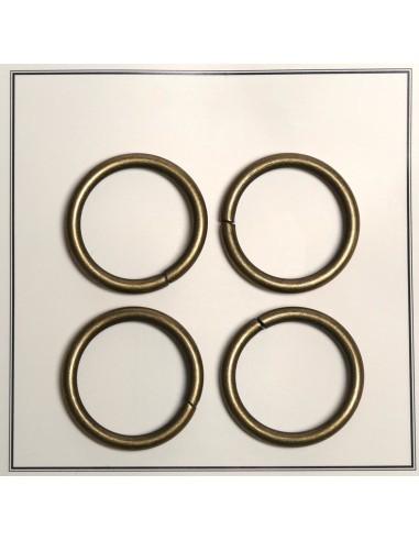 Anillas rotas para bolsas 30 mm - Bronce