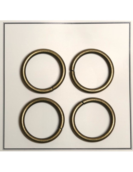Anillas rotas para bolsas 30 mm - Bronce