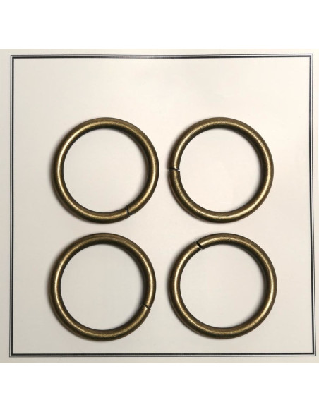 Anillos rotos para bolsas 28 mm - Bronce