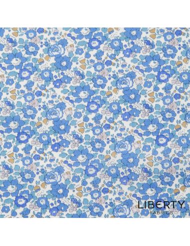 Tissu Liberty - Betsy Ann Baby Blue
