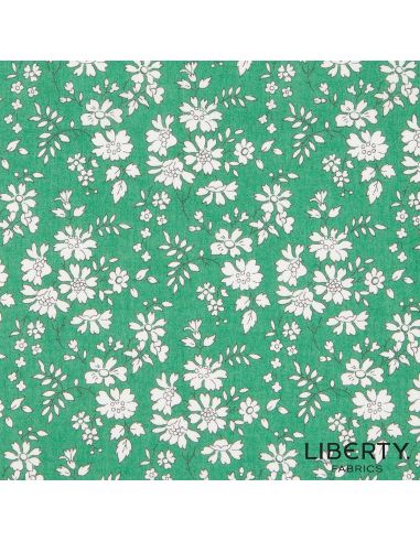 Tissu Liberty - Capel vert émeraude