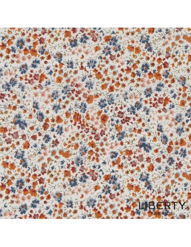 Tissu Liberty - Phoebe terracotta