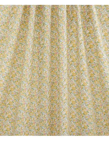 Tissu Liberty - Betsy Ann jaune soleil