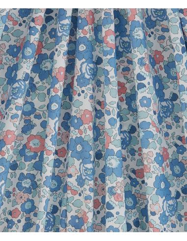 Tissu Liberty - Betsy bleu layette