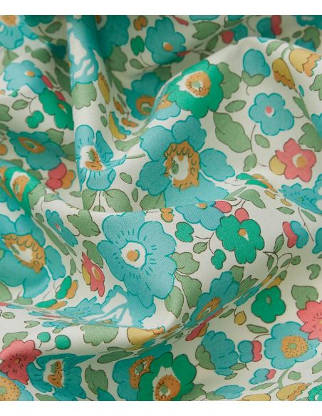 Tissu Liberty - Betsy vert menthe