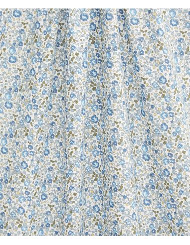 Tissu Liberty - Éloise bleu denim
