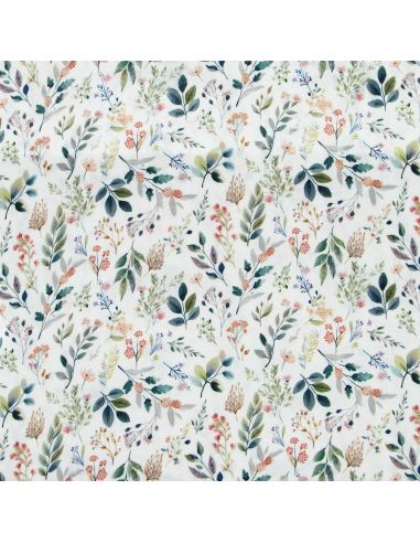 Tissu double gaze imprimé - Philae