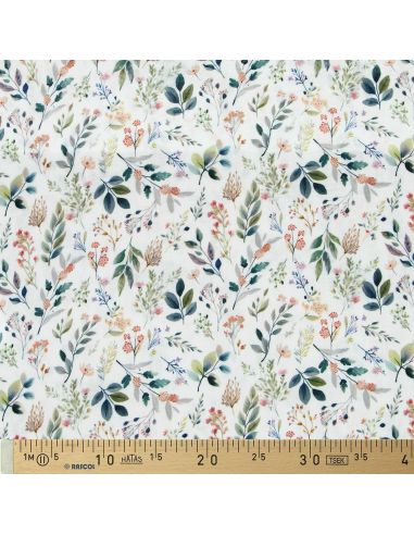 Tissu double gaze imprimé - Philae