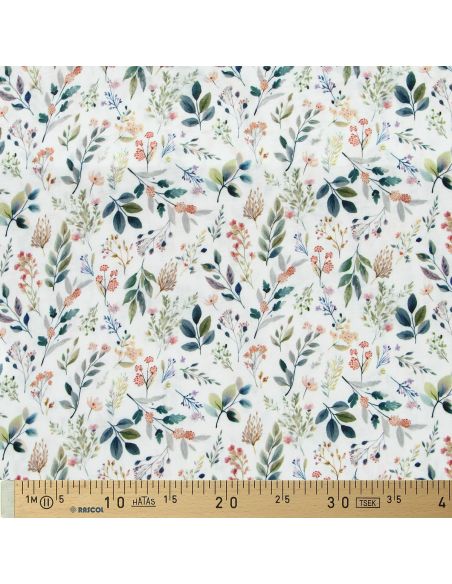 Tissu double gaze imprimé - Philae