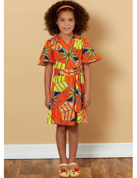 Patrón de vestido y cinturón - Butterick 6654