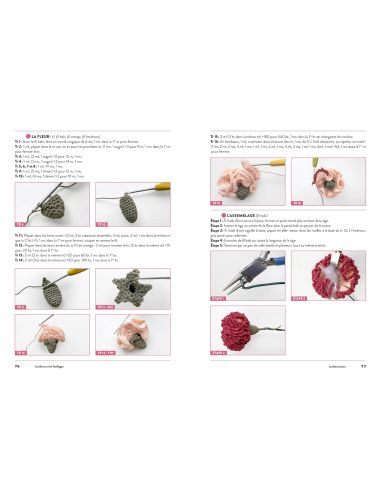 Livre mon bouquet au crochet