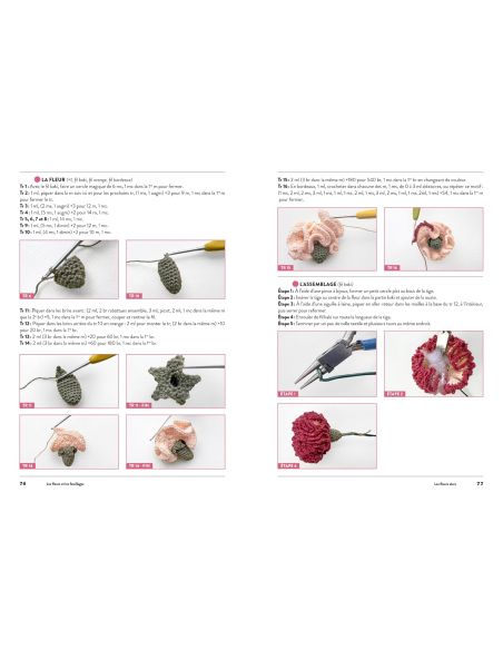 Livre mon bouquet au crochet