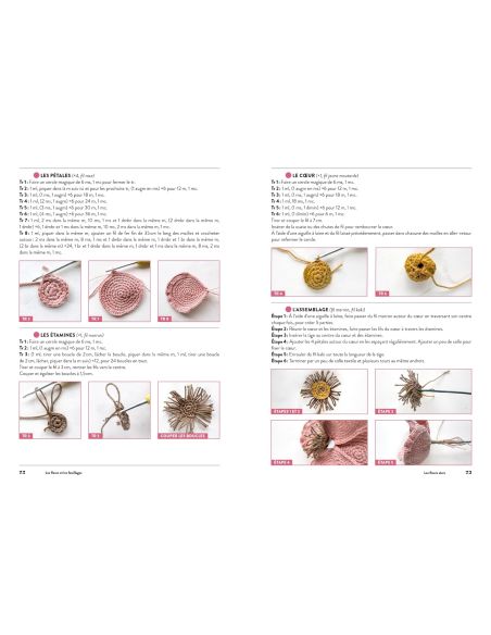 Livre mon bouquet au crochet