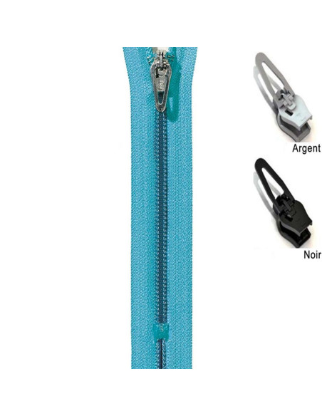 Cursor de reemplazo con clip ZlideOn 5C para cierre con dientes en espiral de nylon