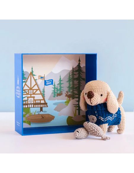 Coffret crochetez adoptez exposez - Ryo le labrador
