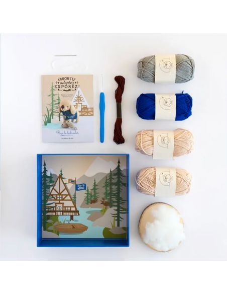 Coffret crochetez adoptez exposez - Ryo le labrador