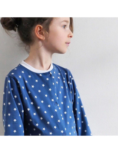 Patrón de pijama combinado unisex Gaby - Ikatee