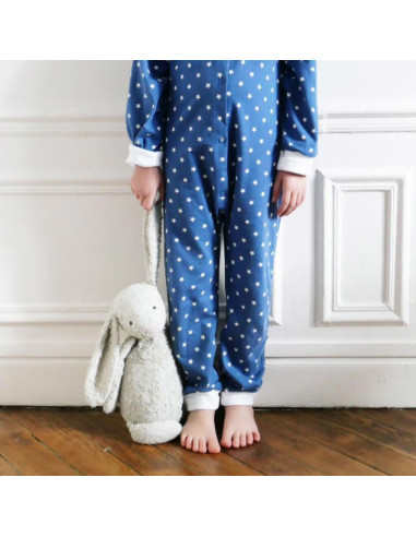 Patrón de pijama combinado unisex Gaby - Ikatee