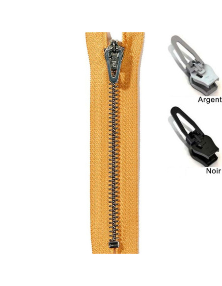 Cursor de reemplazo encajable ZlideOn 5A para cierre con dientes de metal