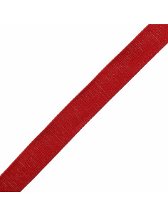 Correa de algodón para bolso brillante - Rojo 2