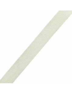 Correa de algodón para bolso brillante - Crudo 2