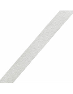 Correa de algodón para bolso brillante - Blanco 2