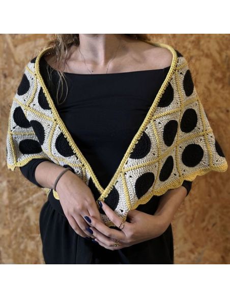 Kit crochet - Châle Kolmi