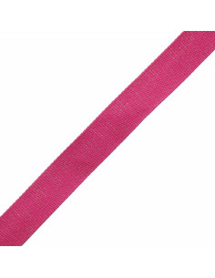 Correa de algodón para bolso brillante - Fucsia 2