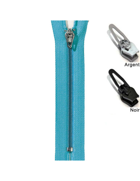 Cursor de reemplazo con clip ZlideOn 4C para cierre con dientes en espiral de nylon