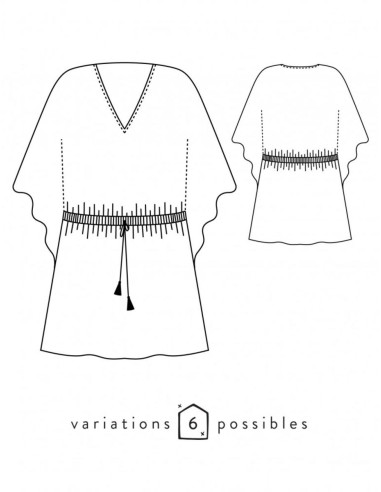 Patrón de vestido Helios - Atelier Scämmit