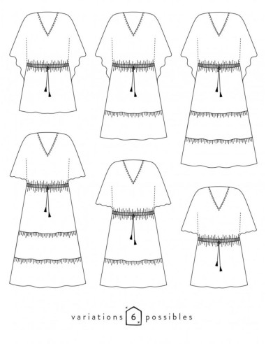 Patrón de vestido Helios - Atelier Scämmit