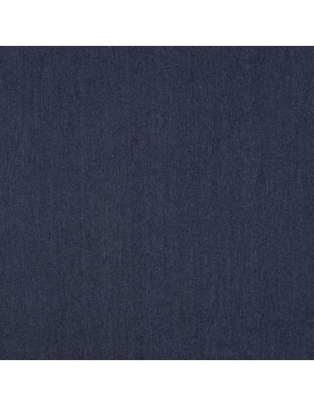 Tissu jeans coton classique - Bleu denim