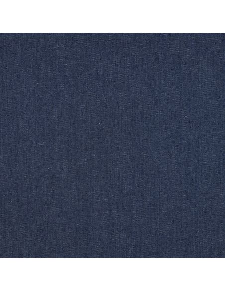 Tissu jeans coton léger - Bleu denim