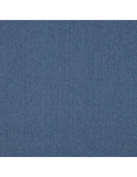 Tissu jeans coton léger - Bleu moyen