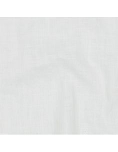Tissu lin coton lavé - Blanc 2
