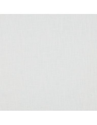 Tissu lin coton lavé - Blanc