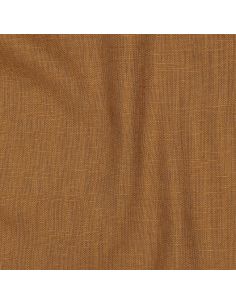 Tissu lin coton lavé - Caramel 2