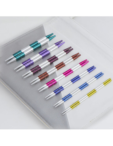 Kit de agujas circulares para tejer KnitPro Deluxe SmartStix