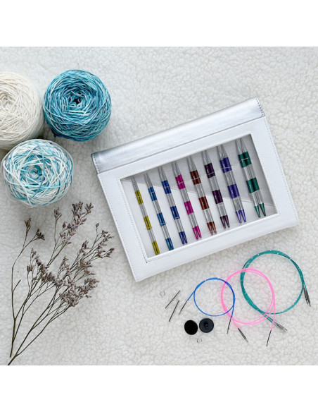 Kit de agujas circulares para tejer KnitPro Deluxe SmartStix