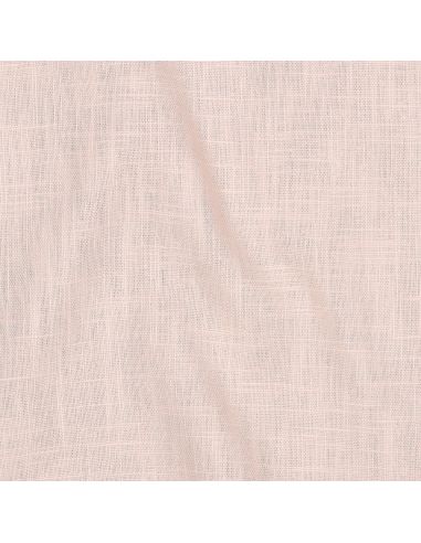 Tissu lin coton lavé - Saumon clair