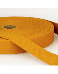 Correa de algodón para bolsas - Mostaza