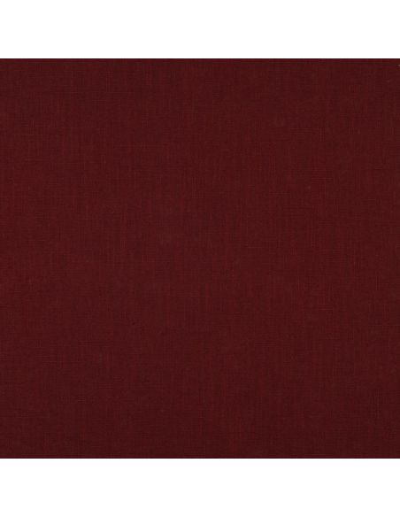 Tissu lin coton lavé - Burgundy