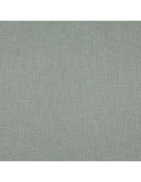 Tissu lin coton lavé - Vert de gris