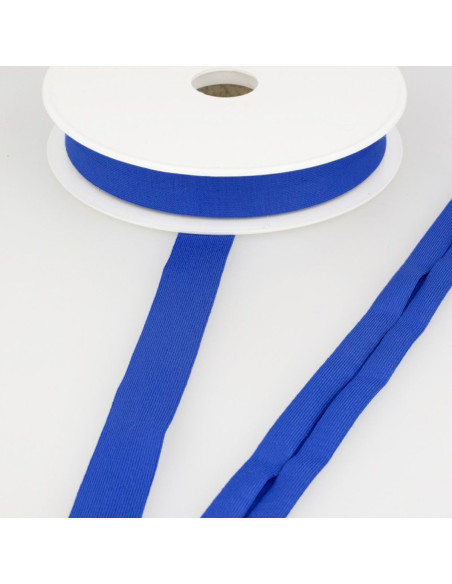 Sesgo de jersey de viscosa - Azul real